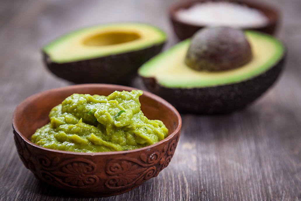 Mad til golfbanen avokadocreme