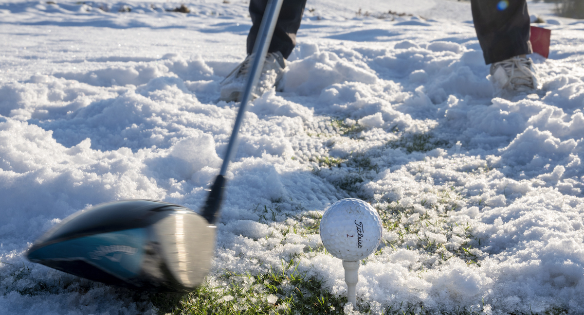 Vinter golf